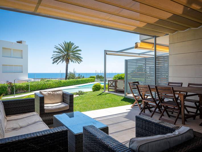 Maison de vacances pour 8 personnes, avec piscine et jardin