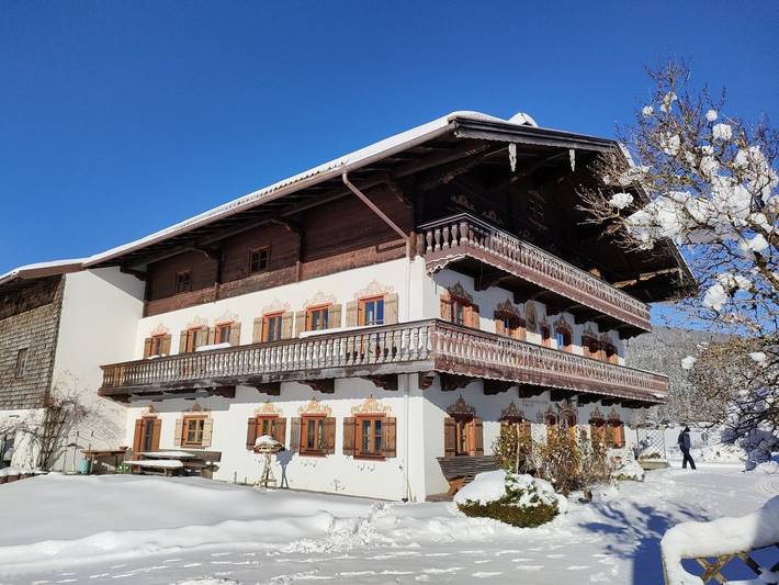 Ferienwohnung für 2 Personen, mit Balkon/Terrasse und Terrasse sowie Garten in Inzell - 3