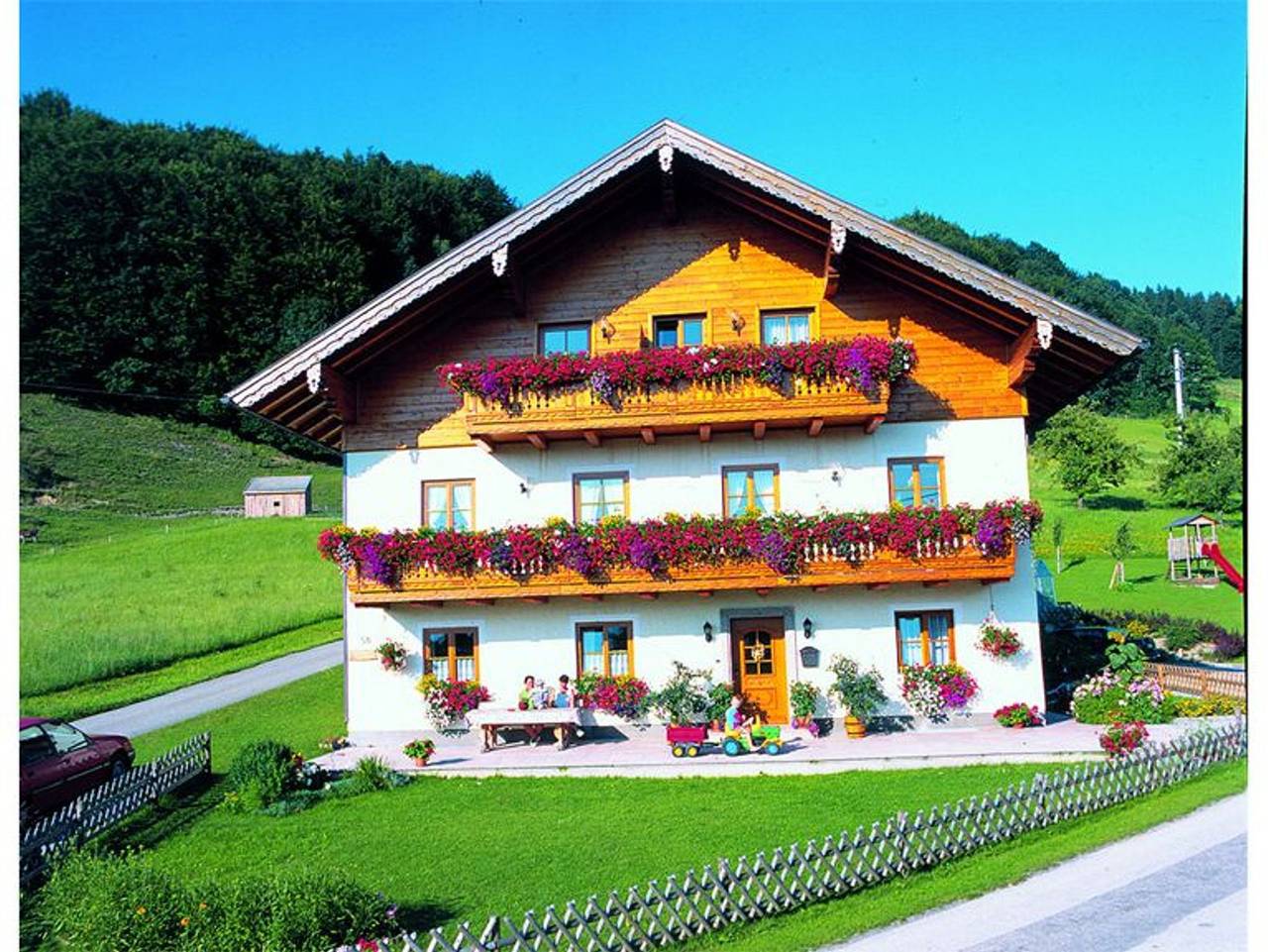 Ganze Ferienwohnung, Landhaus Ramsauer - Ferienwohnung Nordseite in Salzkammergut-Berge, Mondsee & Irrsee
