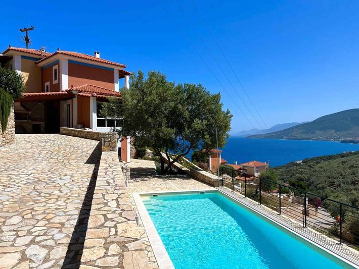 Willa dla 13 osób, z ogród i basen oraz widok w Arkadia