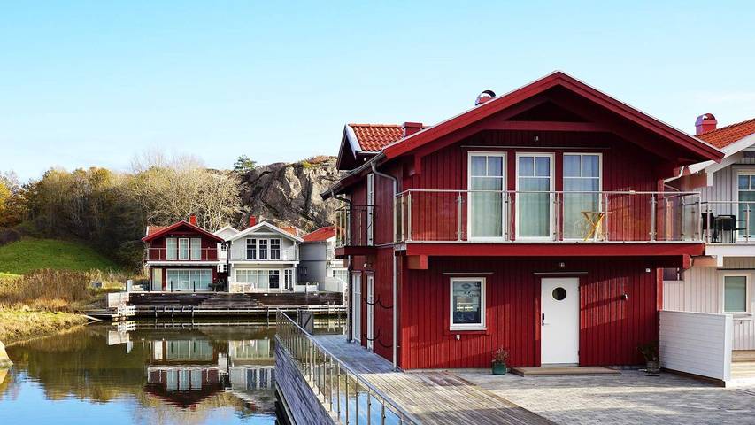 Ferienhaus für 5 Personen, mit Balkon in Hamburgsund