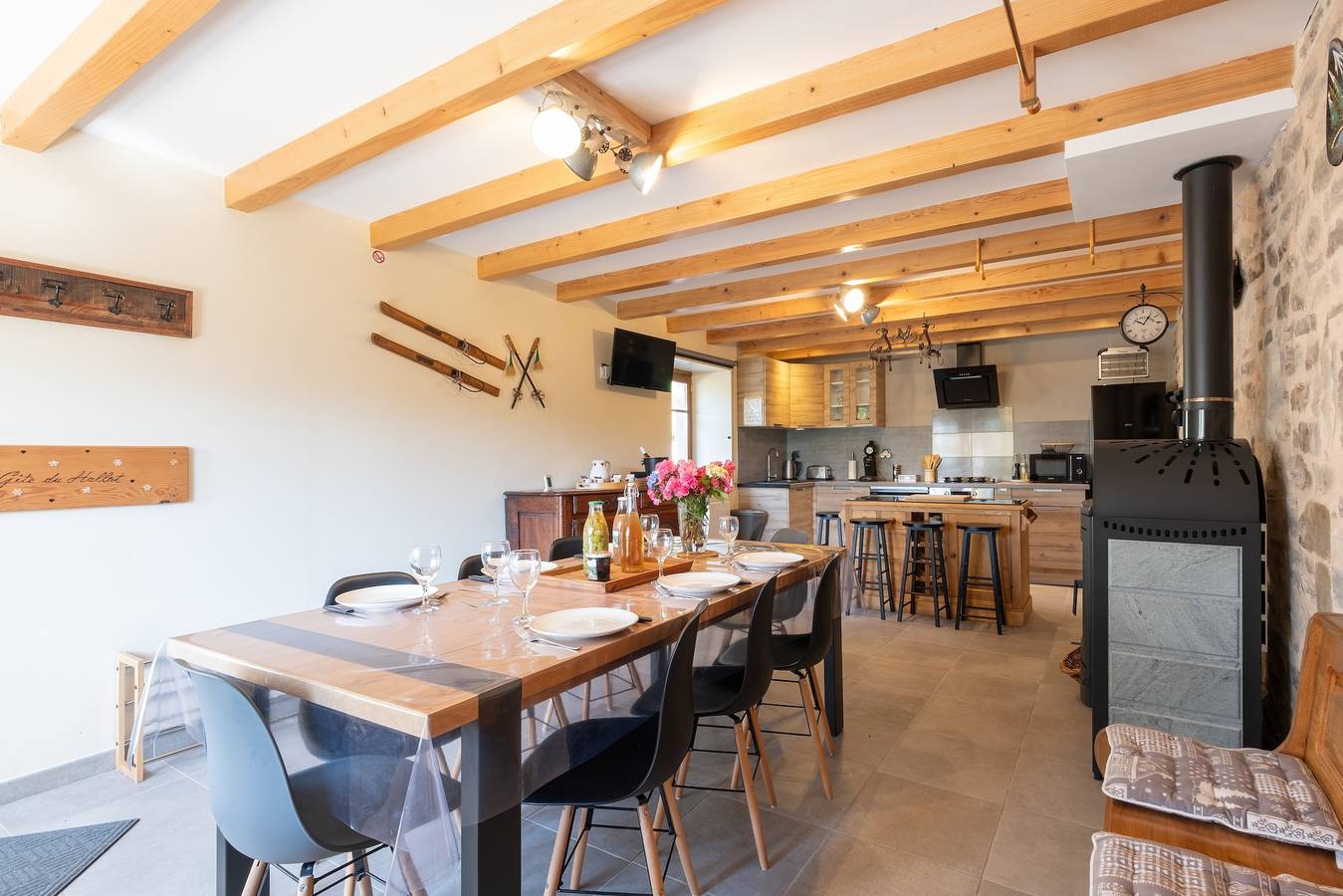 Gîte du Hallot met spa (vakantiegangers / kuurgasten) in Le Clerjus, Épinal en omgeving