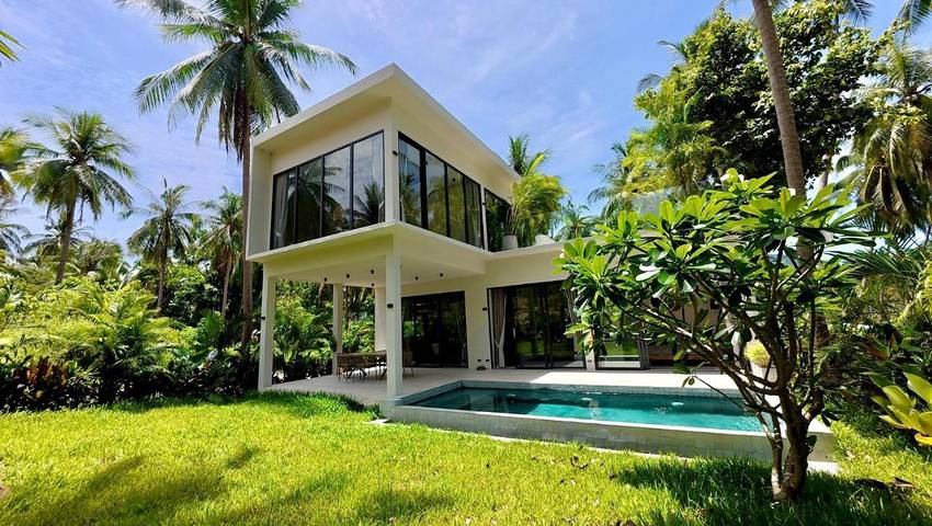 Villa pour 4 personnes, avec jardin ainsi que vue et piscine - 1