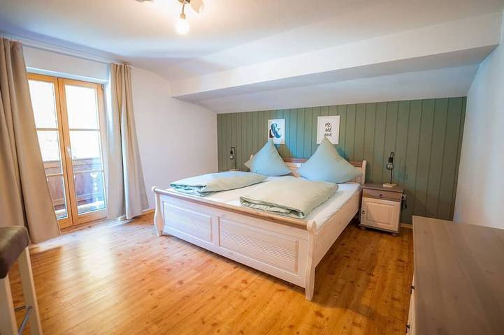 Ferienwohnung für 6 Personen, mit Garten und Sauna sowie Balkon in Wallgau - 2