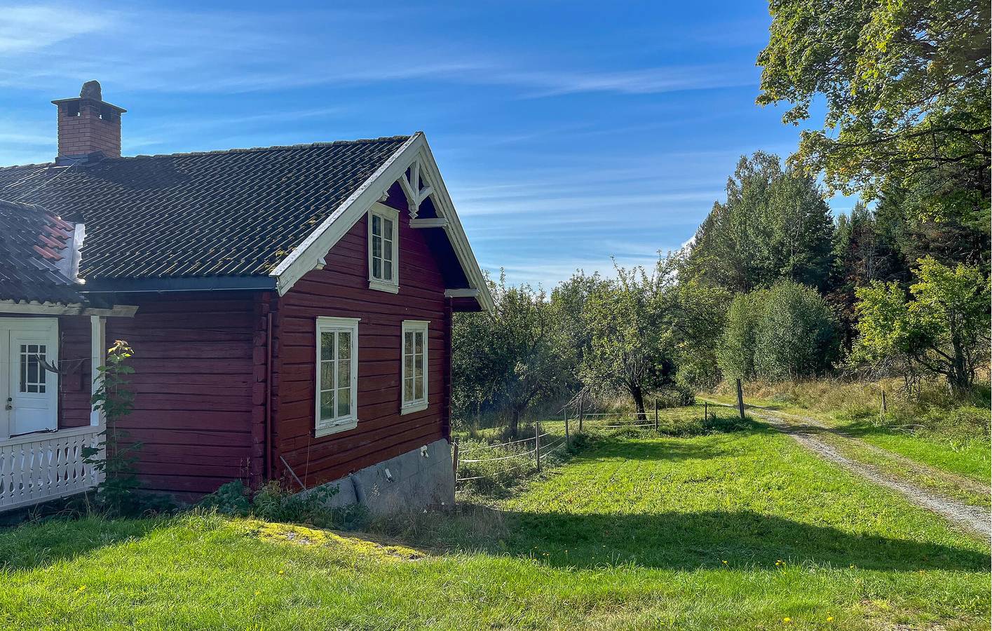 Ferienhaus für 4 Personen mit Terrasse in Krødsherad