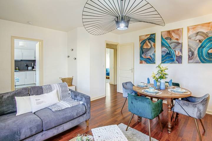 Appartement entier, Bohemian - parking - à 700m de la plage in Paramé, Saint-Malo