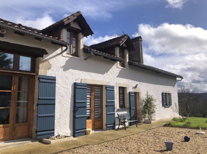 Cottage pour 2 personnes, avec jardin à Saint-Crépin-de-Richemont