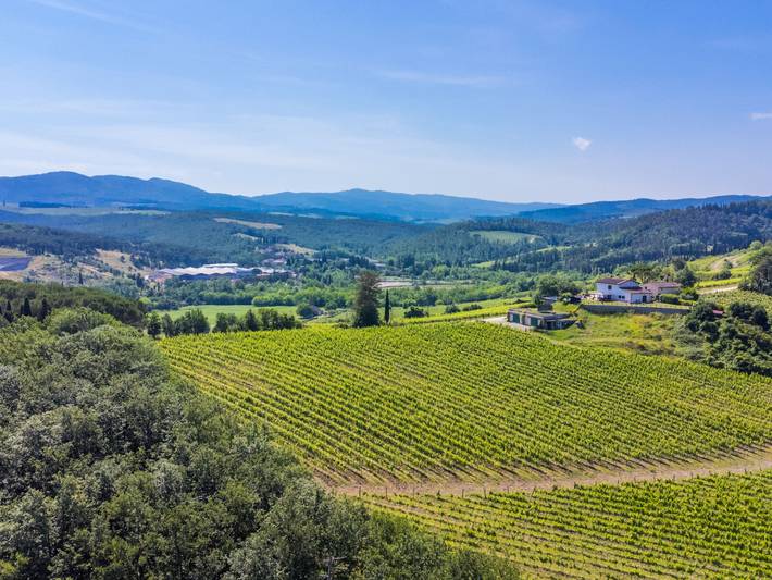 Location de vacances pour 10 personnes, avec jardin ainsi que terrasse et vue à San Casciano in Val di Pesa - 2