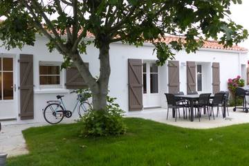 Gîte pour 4 personnes, avec jardin et terrasse dans Plage du Boisvinet
