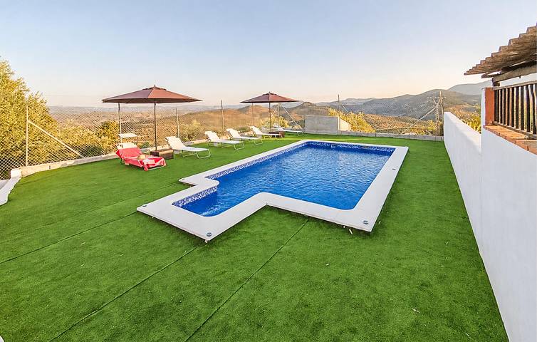 Ferienwohnung mit Panoramablick, Pool und Terrasse, in der Nähe von Sabariego in Alcaudete, Sierras Subbéticas