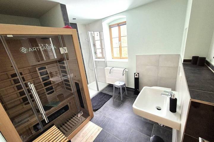 Hütte für 2 Personen, mit Terrasse und Sauna in Altenberg - 4