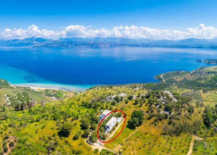 Villa mit pool für 8 Personen, mit Garten auf Korfu - 4