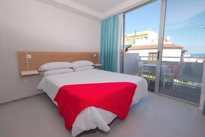 Appartamento per 3 persone, con terrazza in Puerto de la Cruz