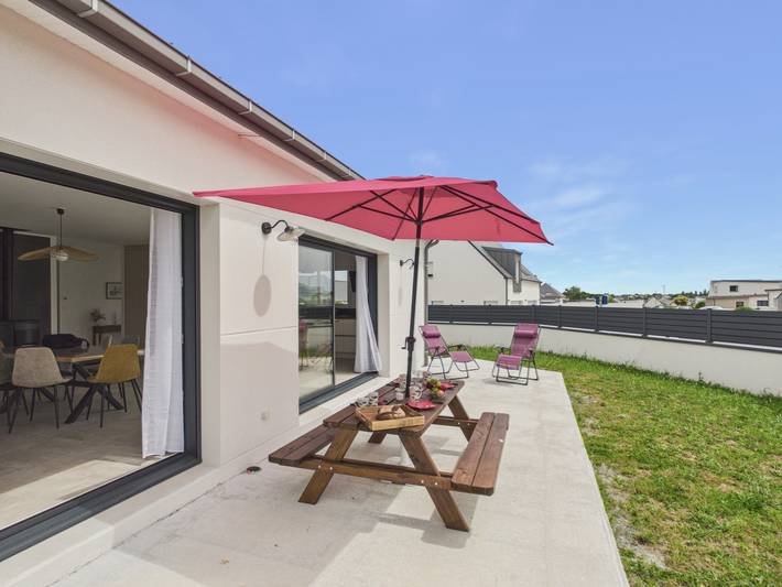 Ferienhaus für 6 Personen, mit Terrasse und Garten - 1