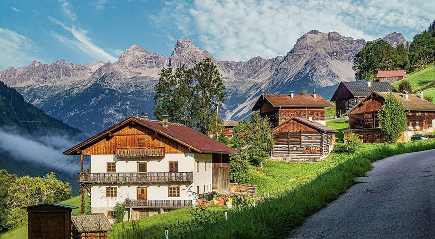 Gruppenhaus Lechtal | Tirol in Lechtal Alps, Pfafflar