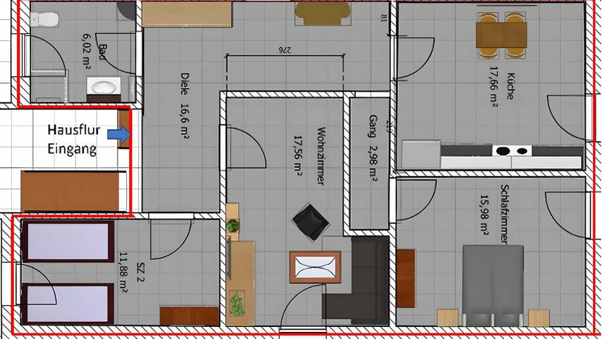 Ferienwohnung für 5 Personen an der Burg Eltz - 2