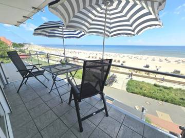 Ferienwohnung für 2 Personen, mit Sauna und Balkon sowie Seeblick in Grömitz