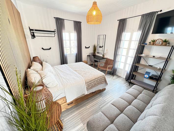 Studio pour 4 personnes, avec jardin