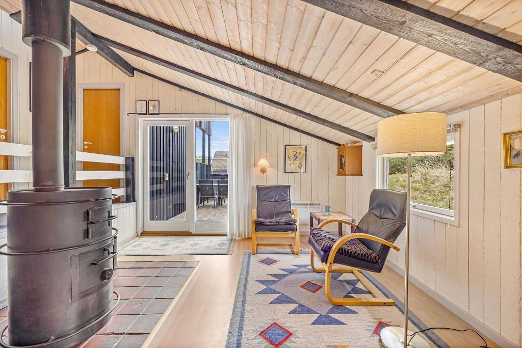 Klassisches Ferienhaus mit Sauna und Kamin auf Fanø  in Rindby, Fanø