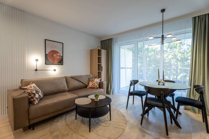 Apartament wakacyjny dla 2 osób, z Ogród w Województwo świętokrzyskie