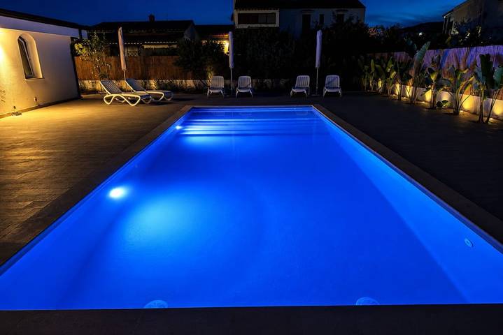 Ferienhaus für 6 Personen, mit Garten und Pool