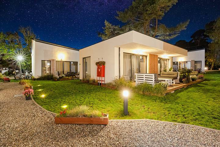 Ferienhaus für 3 Personen, mit Garten