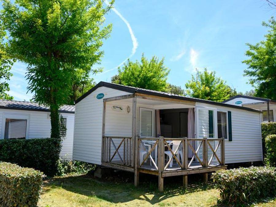 Camping Les Gros Joncs - Mobilheim 6 personen - Anthemis in Saint-Georges-d'Oléron, Côte de Beauté