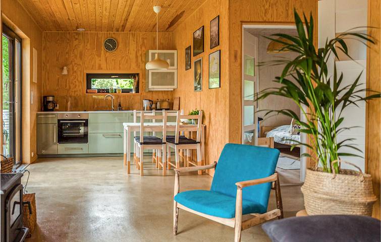 Ferienhaus für 4 Personen mit Terrasse in Nowe Warpno, Stettiner Haff