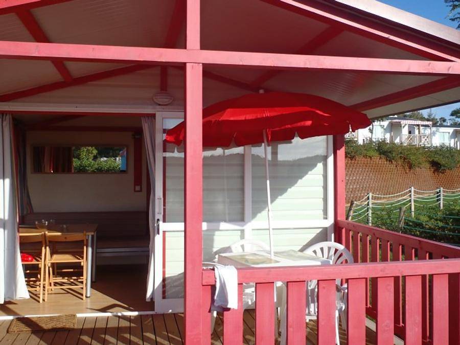 Camping Orbitur Valverde - Bungalow 2 personen - Atlantico 2 Pers, 21m2, 2 Zimmer, 1 Schlafzimmer in Luz, Faro Distrikt