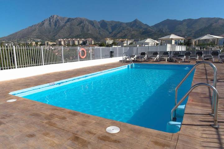 Apartahotel para 2 personas, con Balcón además de Terraza y Piscina en Costa del Sol