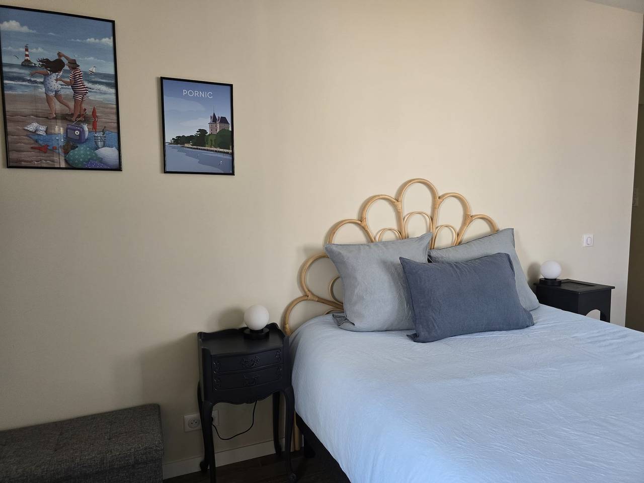 Gästezimmer 'Embruns' mit privater Terrasse, privatem Garten und Wlan in Pornic, Côte de Jade