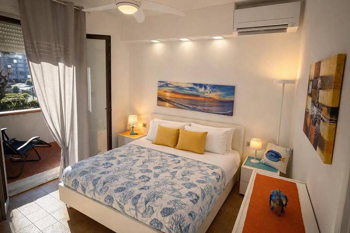 Gîte pour 4 personnes, avec balcon à Marinella di Sarzana