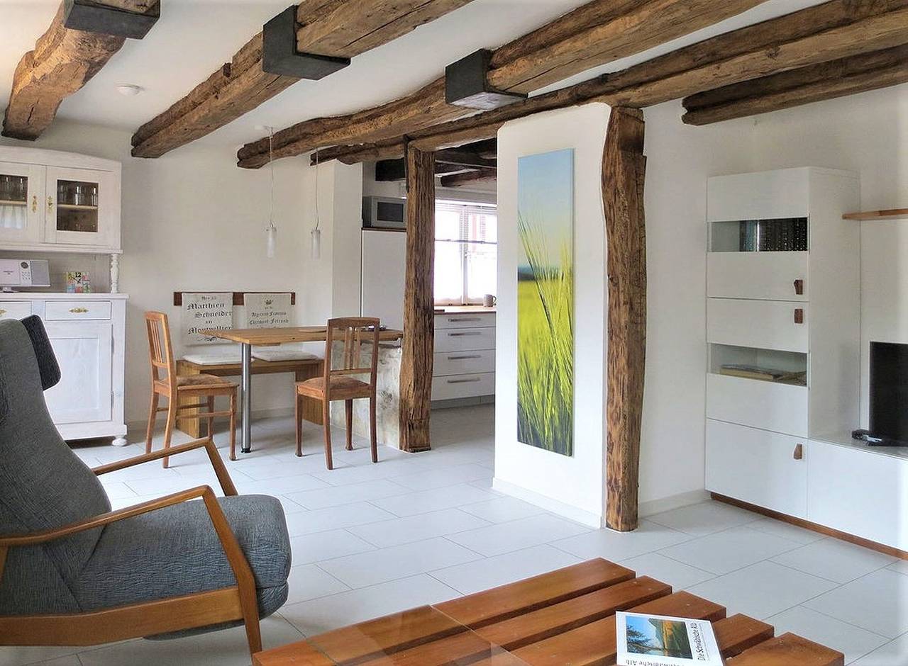 Ganze Wohnung, Ferienwohnung "Die Schmiede" mit privater Terrasse und Wlan in Schopfloch (Schwaben), Lenningen