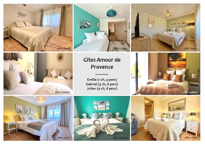 Location de vacances pour 8 personnes, avec jardin et vue, adapté aux familles à Châteaurenard - 2