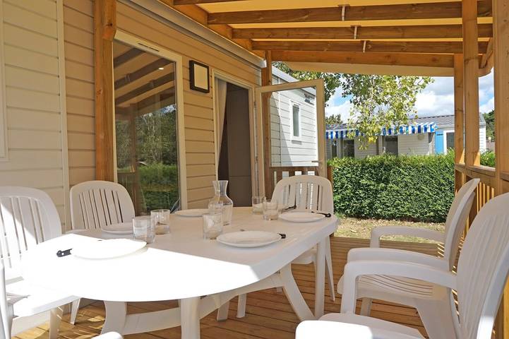 Mobil home pour 5 personnes, avec bassin pour enfant à Givrand - 4