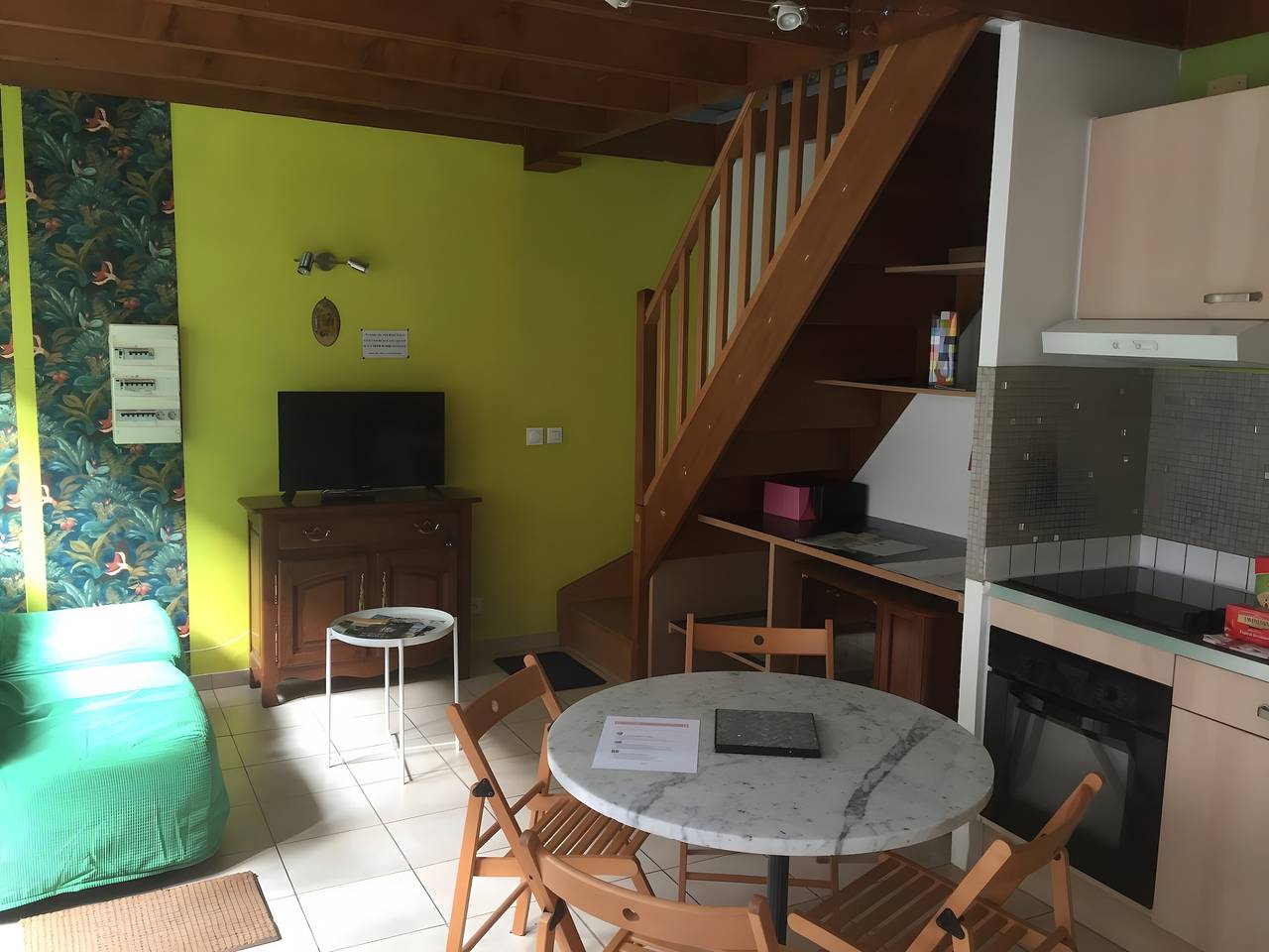 Maison de vacances « La Maisonnette » avec terrasse partagée, jardin commun et Wi-Fi in Les Andelys, Région de Les Andelys