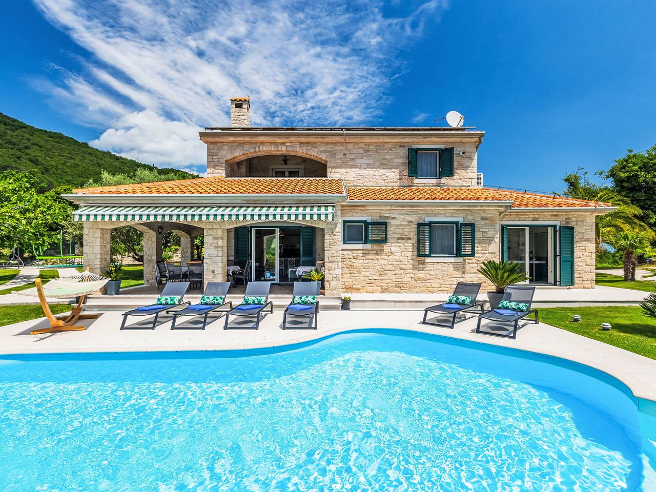 Villa Stonegate in Moscenicka Draga, Primorje-Gorski Kotar