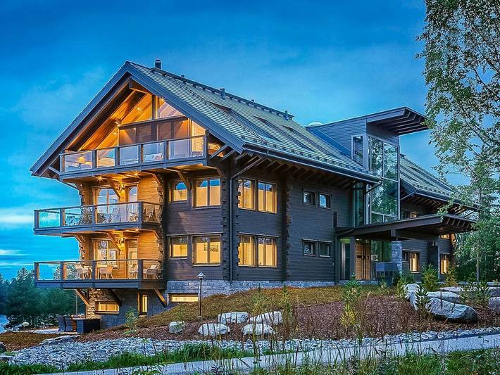 Chalet voor 4 personen, met sauna in Finland