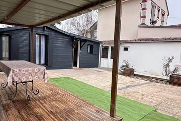 Gîte pour 6 personnes, avec jardin, animaux acceptés à Houilles