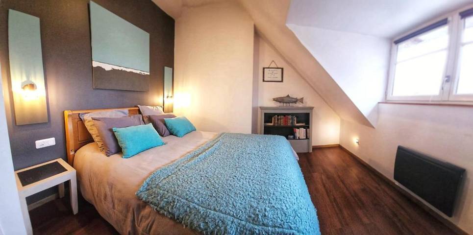 Appartement de vacances pour 4 personnes, avec terrasse et vue, animaux acceptés