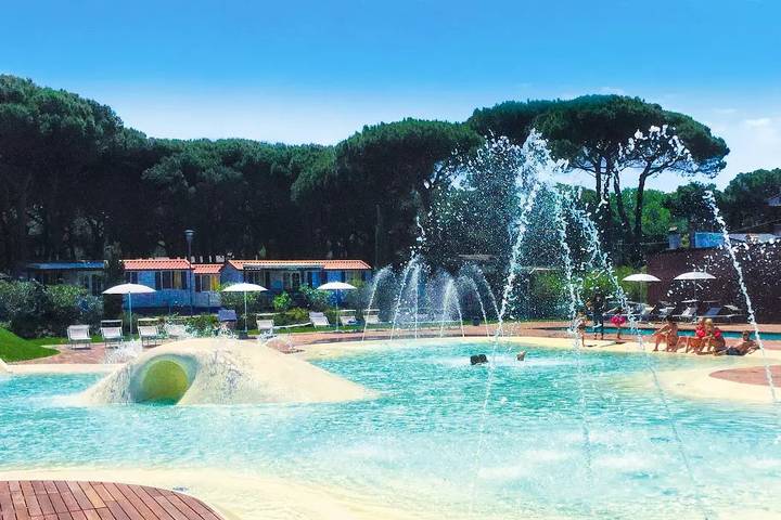 Camping für 4 Personen, mit Terrasse an der Adriatisches Meer - 4
