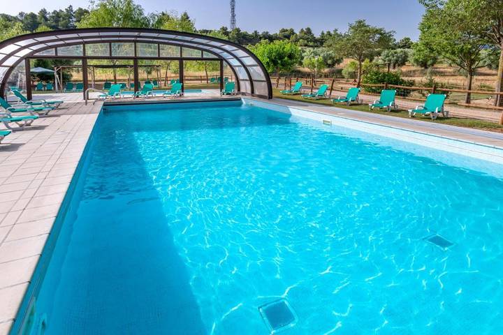 Hotel para 3 personas, con piscina para niños y vistas además de jardín y piscina, Familias con niños en Terra Alta - 4