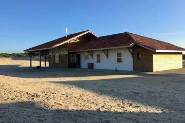 Location de vacances pour 10 personnes, avec terrasse dans Saint-Girons-Plage