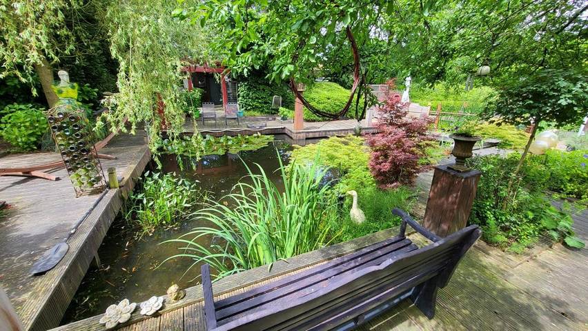 Location de vacances pour 2 personnes, avec Terrasse et Jardin ainsi que Sauna et Vue à Rhauderfehn