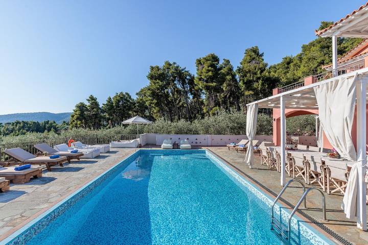 Ferienhaus für 16 Personen, mit Balkon und Garten auf Skopelos - 2