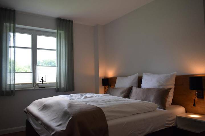 Ferienwohnung für 4 Personen, mit Terrasse und Garten sowie Sauna und Ausblick in Löningen - 2