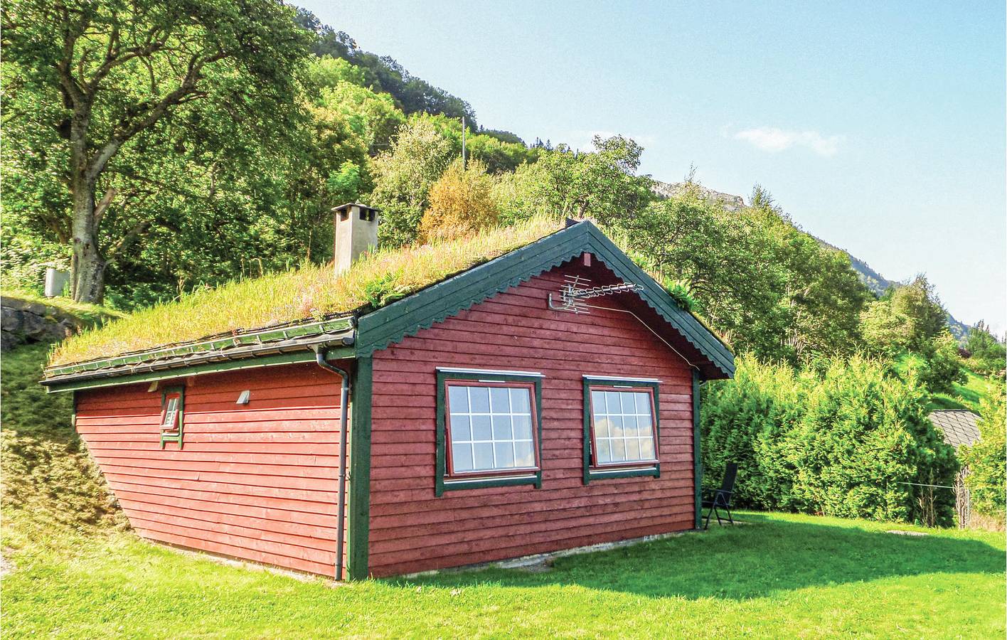 Ferienhaus für 4 Personen mit Terrasse in Ullensvang herad