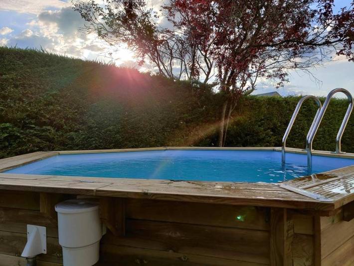 Location de vacances pour 6 personnes, avec piscine ainsi que jacuzzi et jardin à Savigny-en-Véron - 2