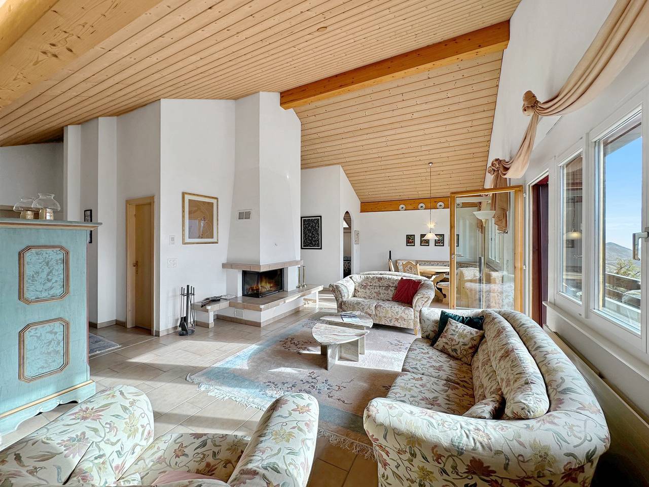 Geheel appartement, Family Penthouse with view of the Swiss Alps in Mollens, Sion - Sierre & omgeving