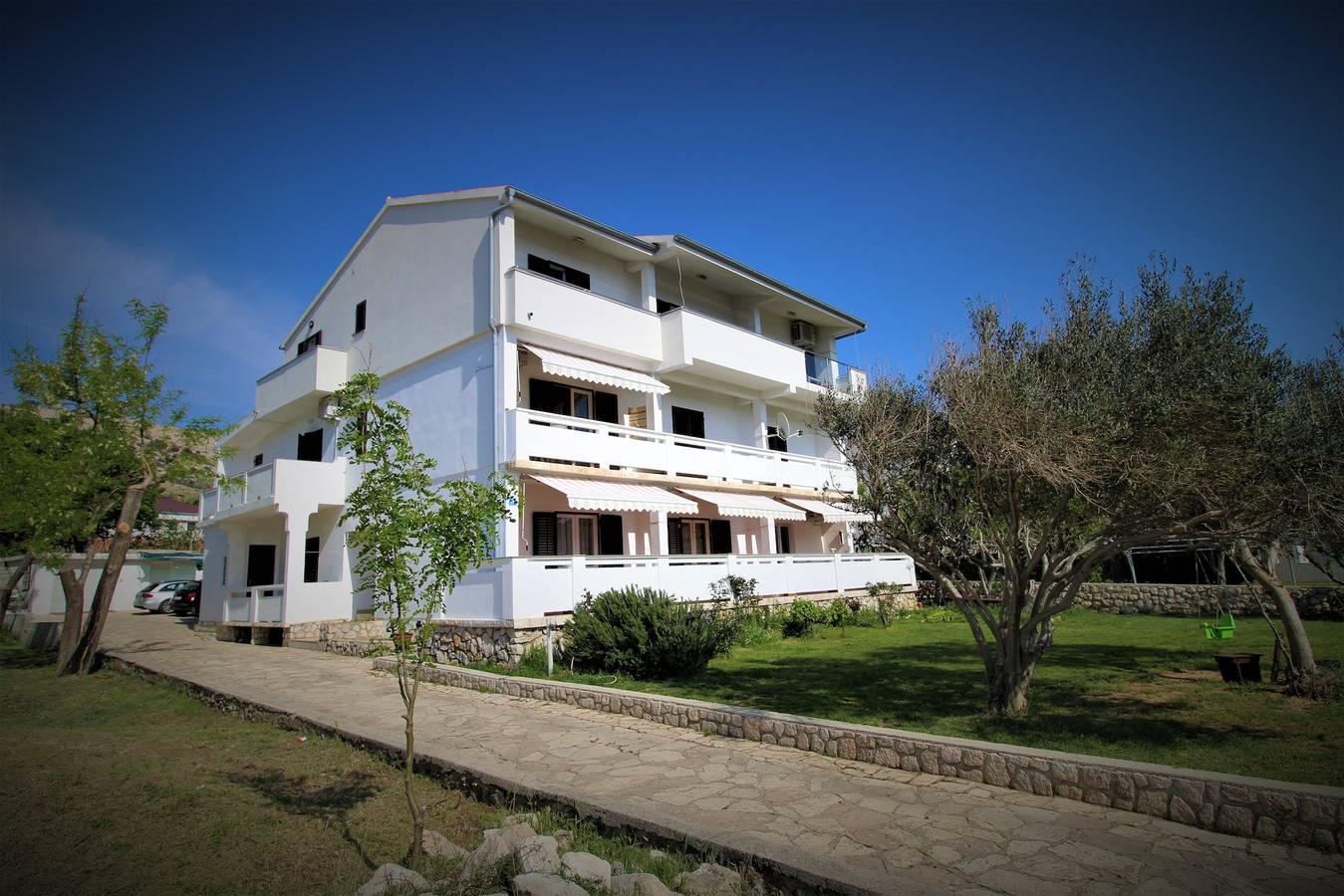 Kamer met een balkon en uitzicht op de zee Pag S-13060-a in Pag Stad, Pag